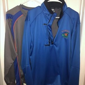 Florida Gator men’s jacket and shirt